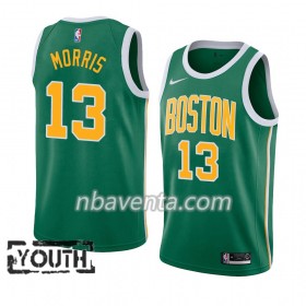 Camiseta Niños Boston Celtics Marcus Morris 13 2018-19 Nike Verde Swingman